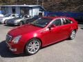 2012 Crystal Red Tintcoat Cadillac CTS 4 3.6 AWD Sport Wagon  photo #1