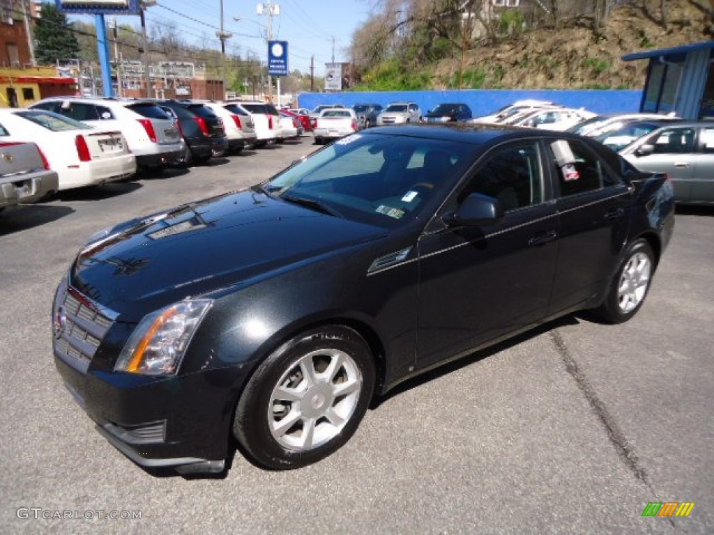 2009 CTS 4 AWD Sedan - Black Ice / Ebony photo #1