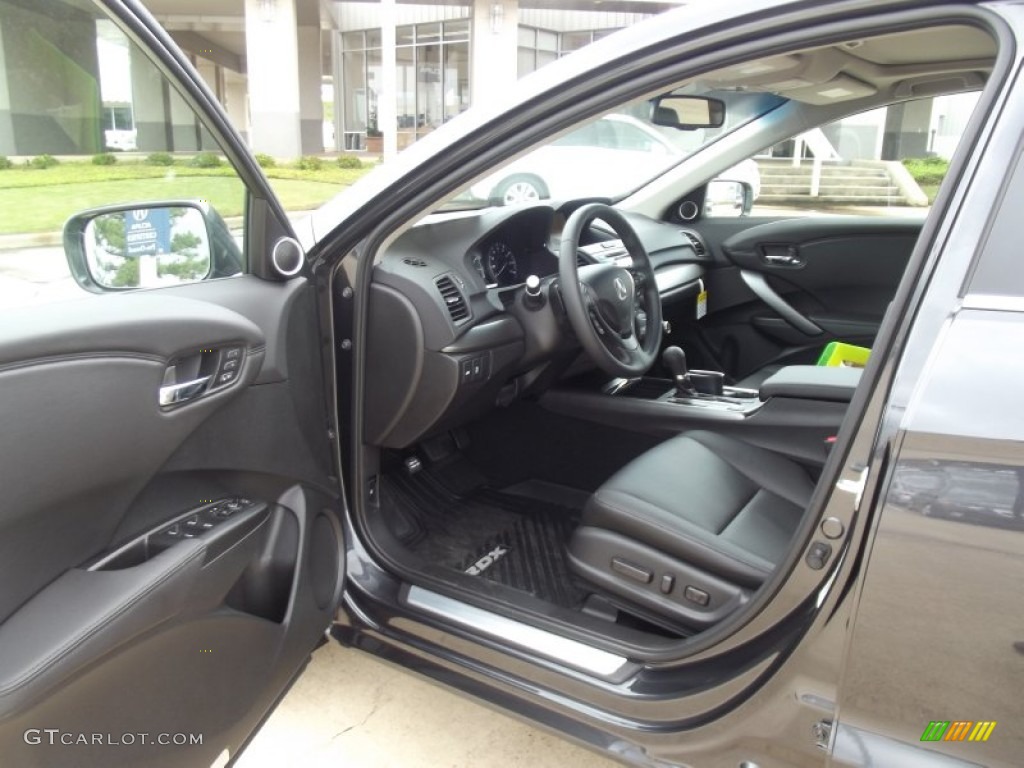 Ebony Interior 2013 Acura RDX Technology Photo #63293634
