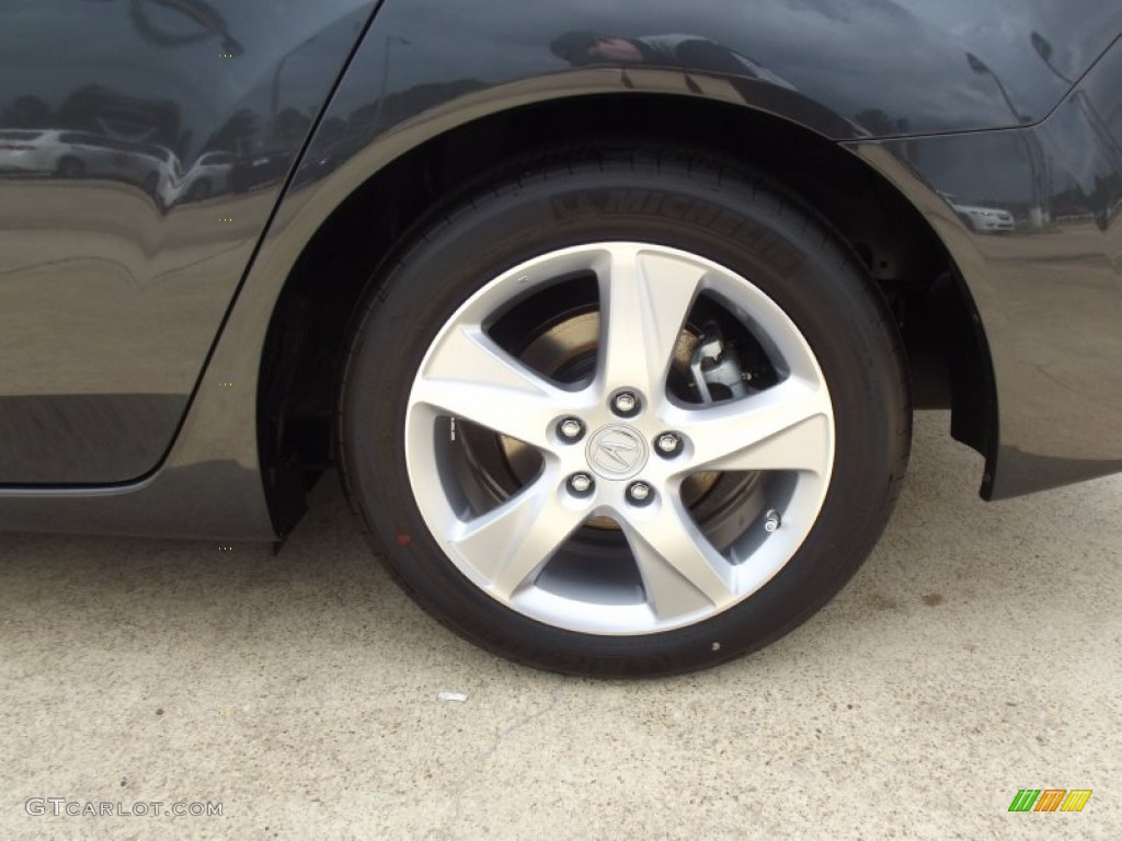 2012 TSX Technology Sedan - Graphite Luster Metallic / Taupe photo #14