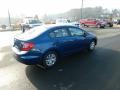 2012 Dyno Blue Pearl Honda Civic LX Sedan  photo #5