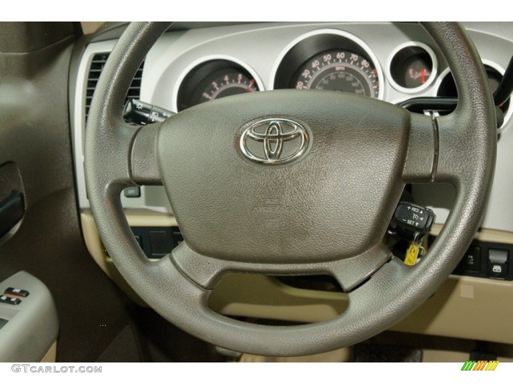 2008 Tundra CrewMax 4x4 - Desert Sand Mica / Beige photo #19