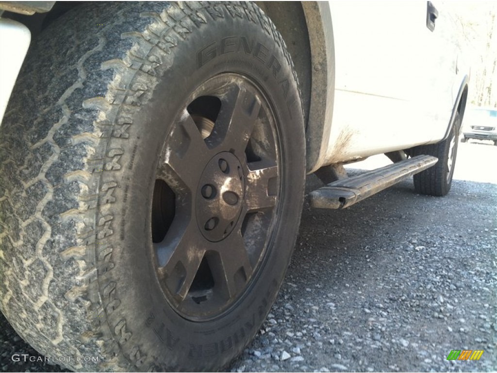 2004 F150 FX4 SuperCab 4x4 - Silver Metallic / Black/Medium Flint photo #7