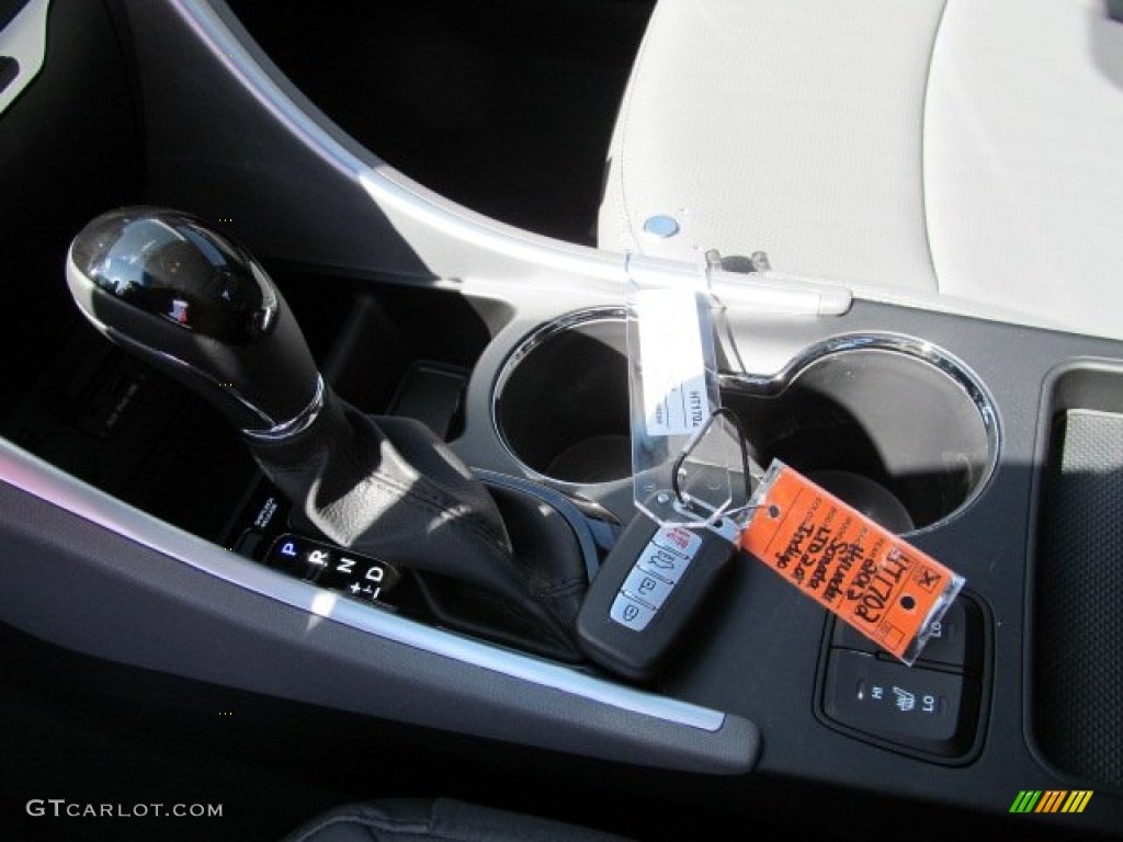 2012 Sonata Limited 2.0T - Indigo Night Blue / Gray photo #9