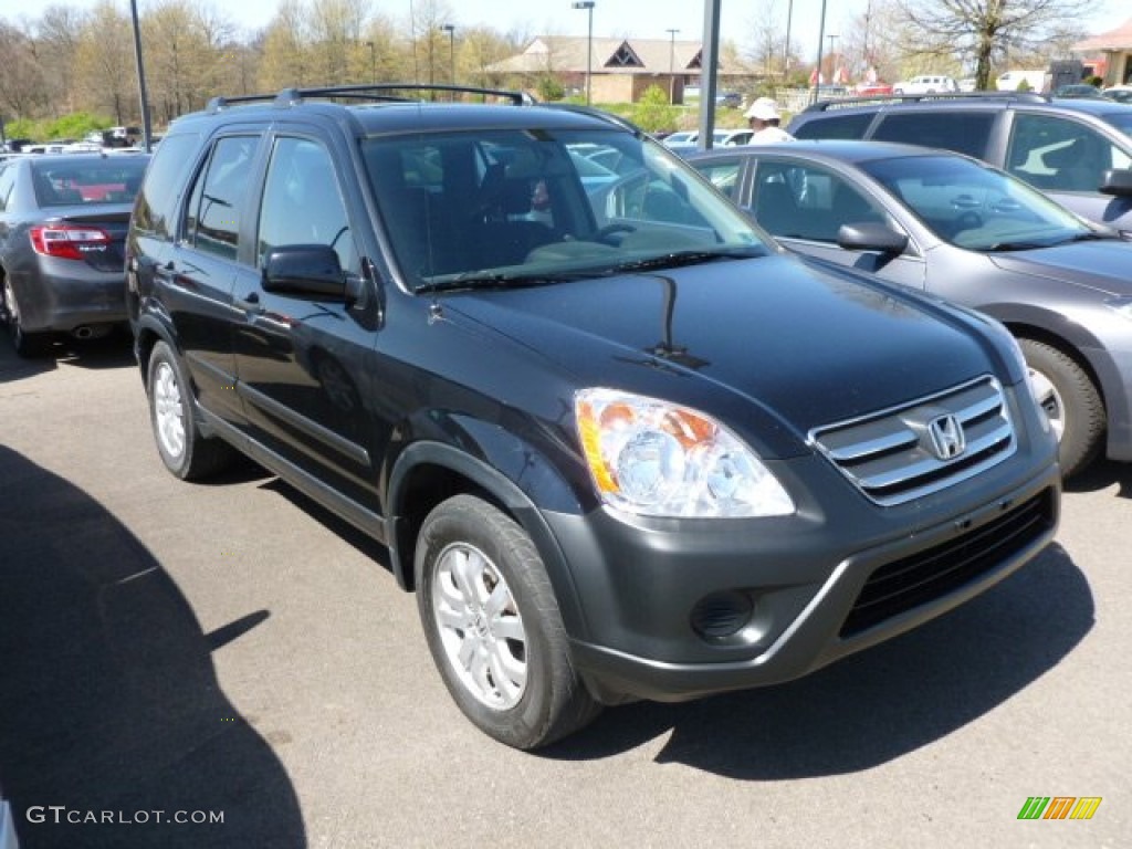 2005 CR-V EX 4WD - Nighthawk Black Pearl / Black photo #1