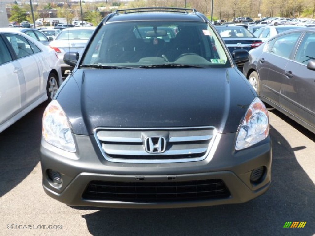 2005 CR-V EX 4WD - Nighthawk Black Pearl / Black photo #2