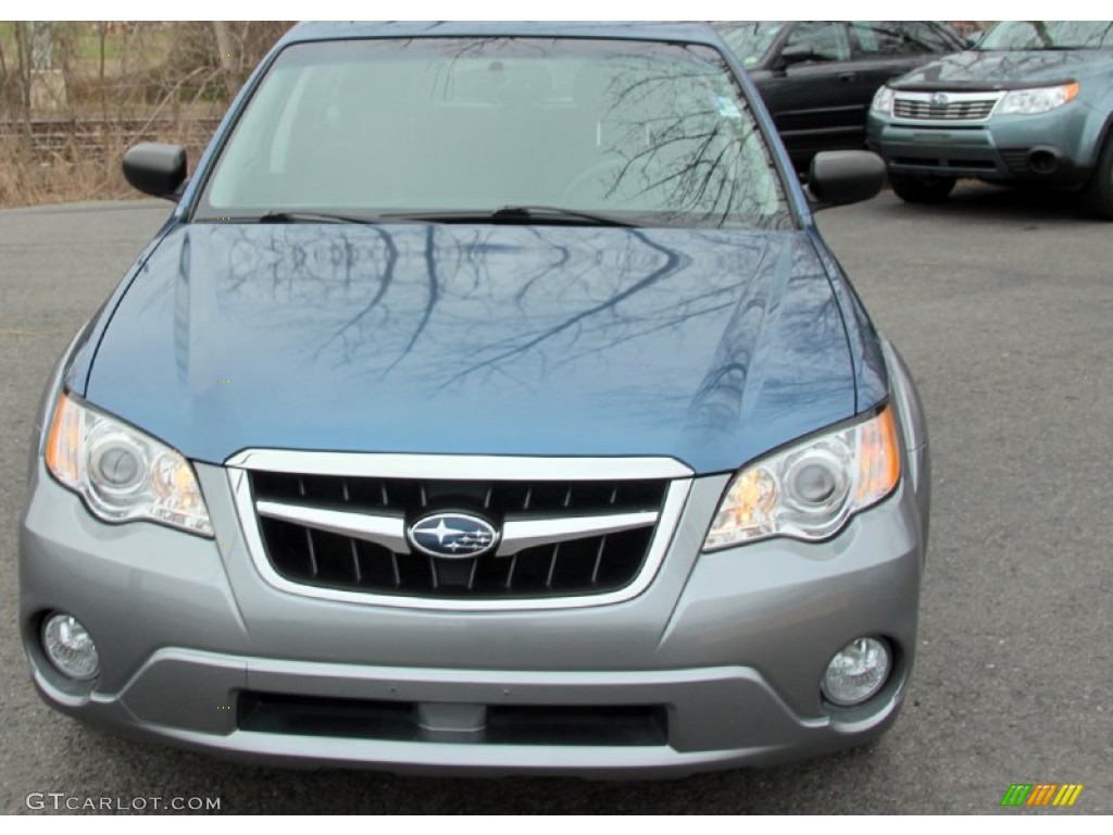 2009 Outback 2.5i Special Edition Wagon - Newport Blue Pearl / Off Black photo #2