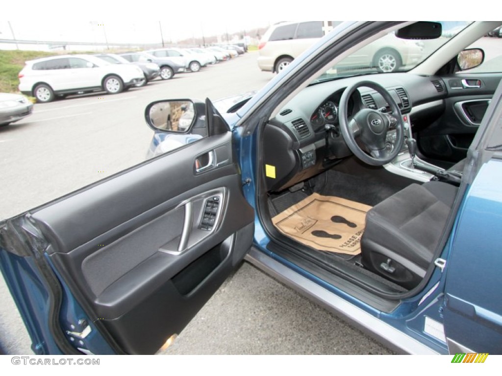 2009 Outback 2.5i Special Edition Wagon - Newport Blue Pearl / Off Black photo #17