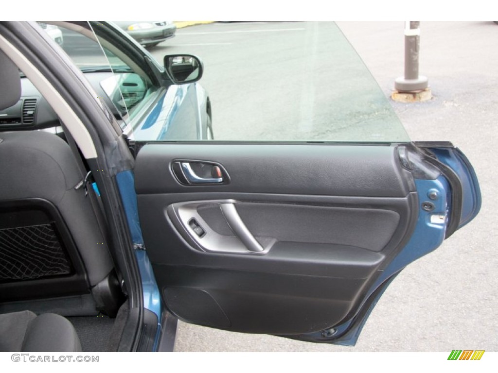 2009 Outback 2.5i Special Edition Wagon - Newport Blue Pearl / Off Black photo #18