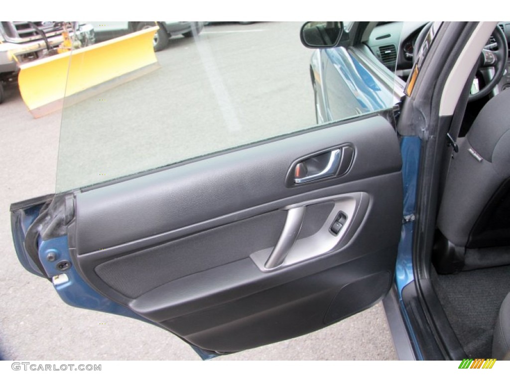 2009 Outback 2.5i Special Edition Wagon - Newport Blue Pearl / Off Black photo #21