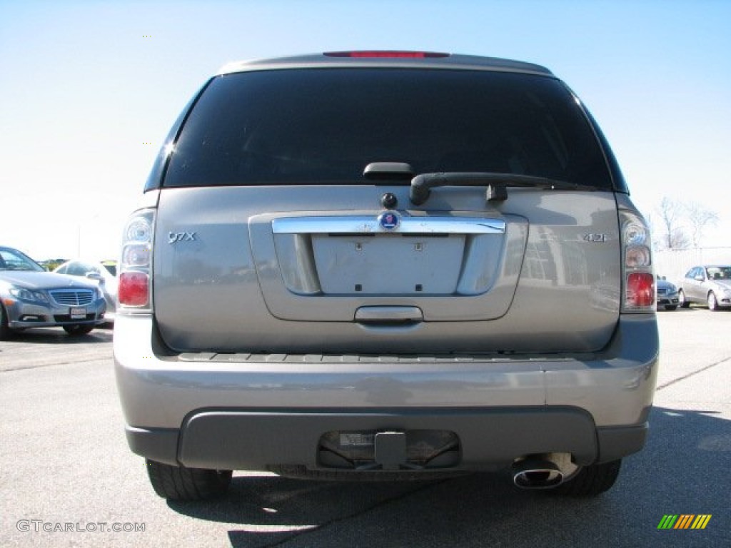2006 9-7X 4.2i - Graphite Gray Metallic / Carbon Black Leather photo #4