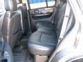 2006 Saab 9-7X Carbon Black Leather Interior Rear Seat Photo