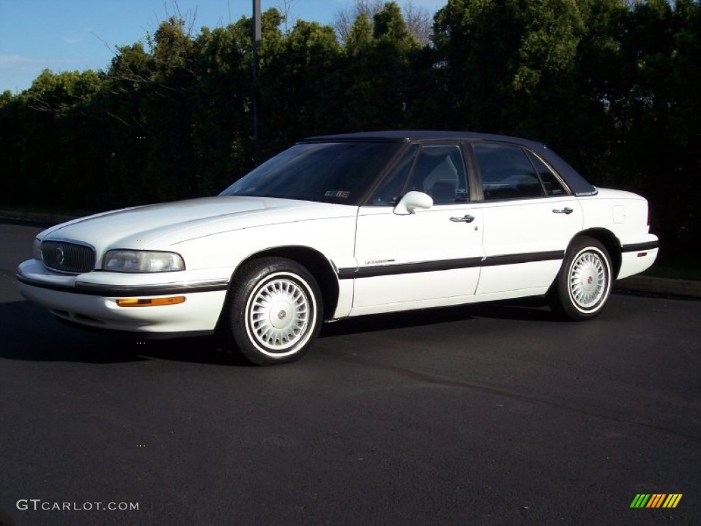 1998 LeSabre Custom - Bright White / Medium Blue photo #1