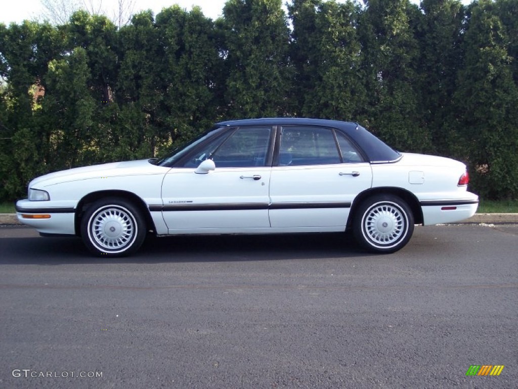 1998 LeSabre Custom - Bright White / Medium Blue photo #3