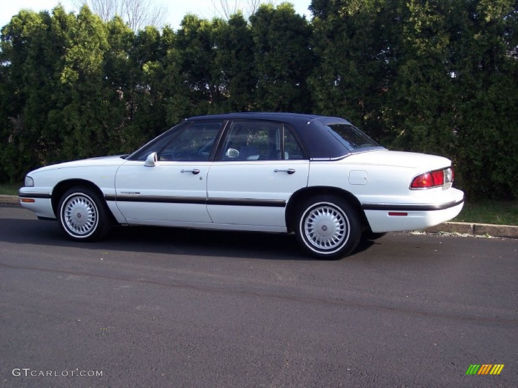 1998 LeSabre Custom - Bright White / Medium Blue photo #4