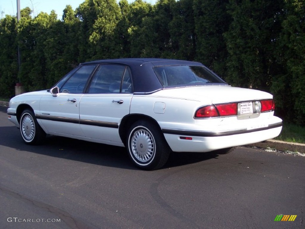1998 LeSabre Custom - Bright White / Medium Blue photo #5