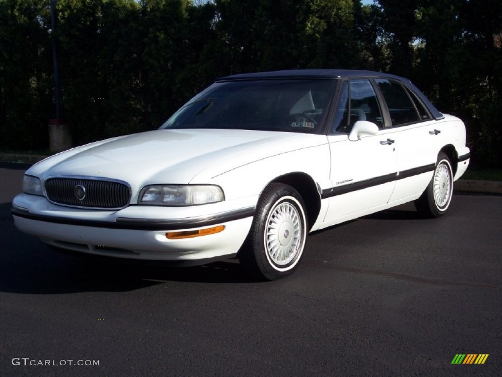 1998 LeSabre Custom - Bright White / Medium Blue photo #6