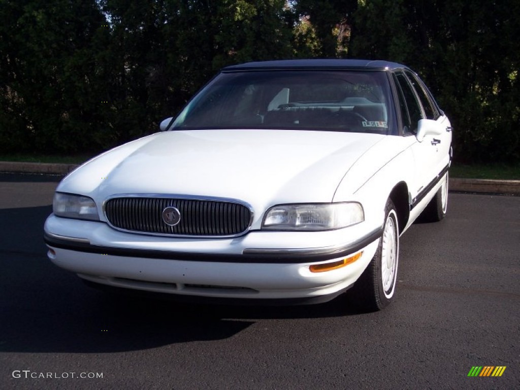 1998 LeSabre Custom - Bright White / Medium Blue photo #7