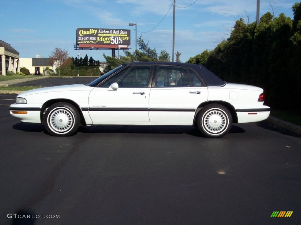 1998 LeSabre Custom - Bright White / Medium Blue photo #9