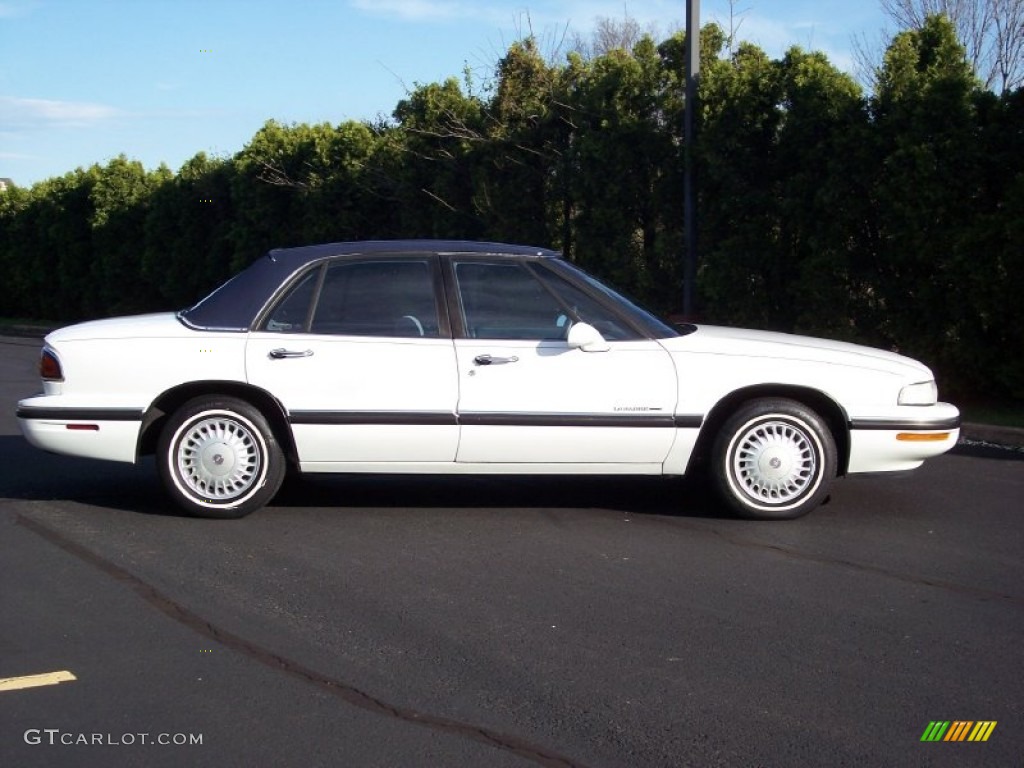 1998 LeSabre Custom - Bright White / Medium Blue photo #14