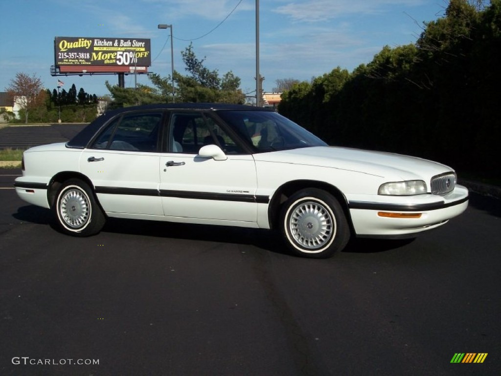 1998 LeSabre Custom - Bright White / Medium Blue photo #15