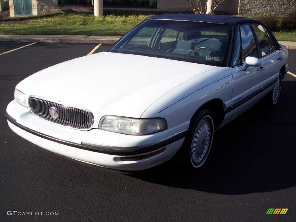 1998 LeSabre Custom - Bright White / Medium Blue photo #18