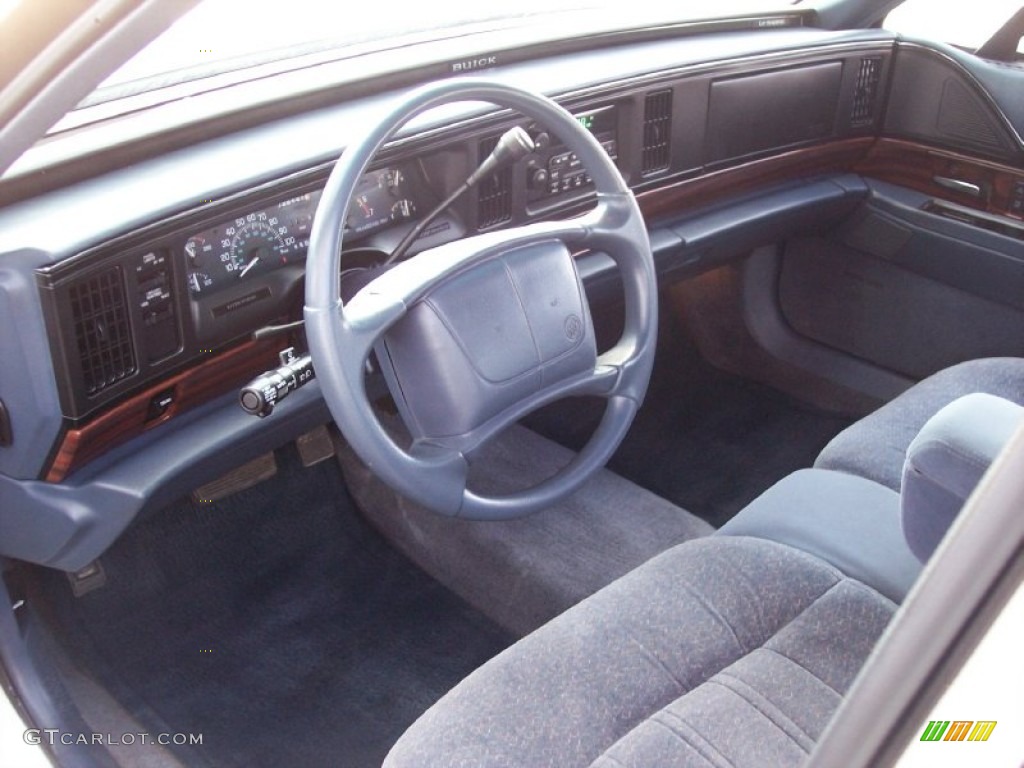 1998 LeSabre Custom - Bright White / Medium Blue photo #37