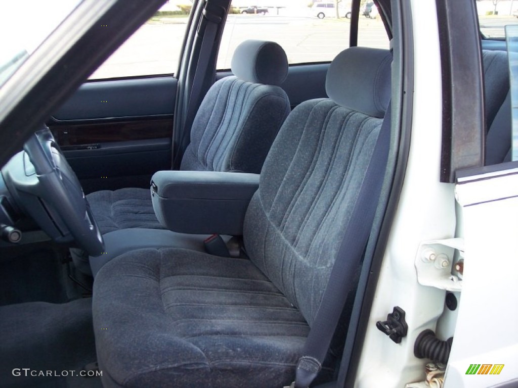 1998 LeSabre Custom - Bright White / Medium Blue photo #38