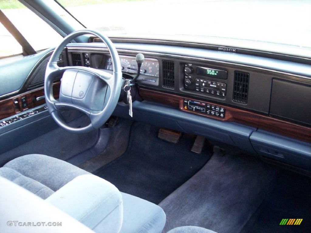 1998 LeSabre Custom - Bright White / Medium Blue photo #55