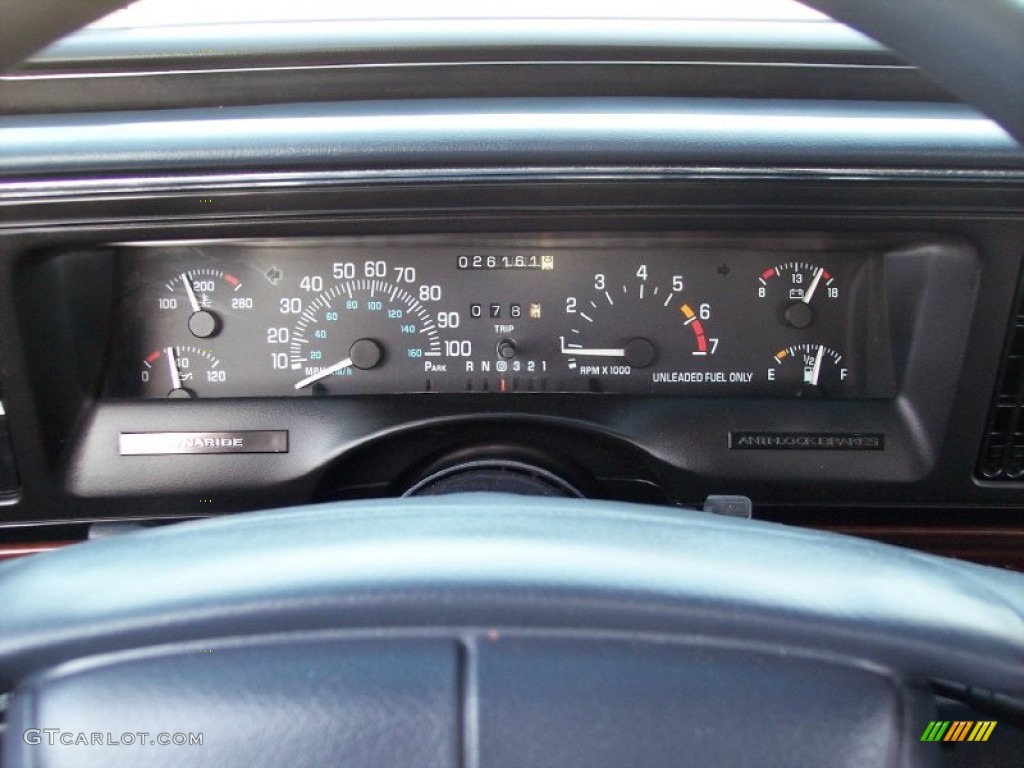 1998 LeSabre Custom - Bright White / Medium Blue photo #83