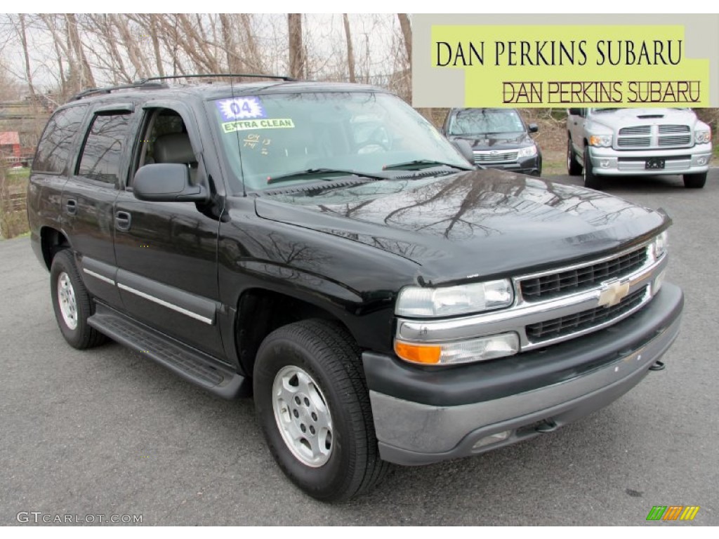 Black Chevrolet Tahoe