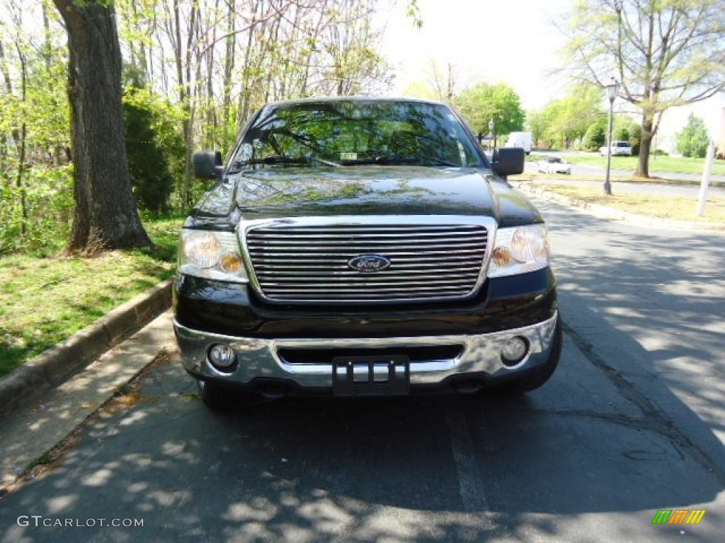 2006 F150 FX4 SuperCrew 4x4 - Black / Black photo #2