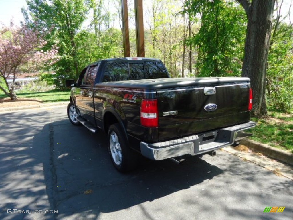 2006 F150 FX4 SuperCrew 4x4 - Black / Black photo #5
