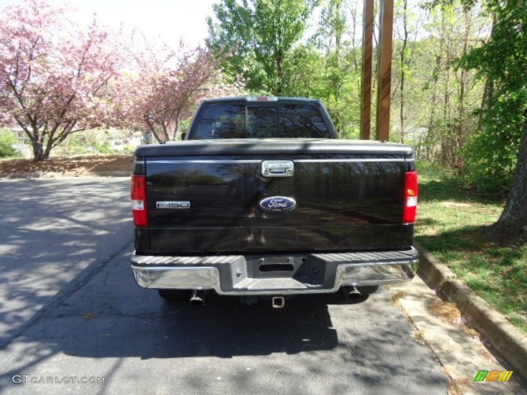 2006 F150 FX4 SuperCrew 4x4 - Black / Black photo #6