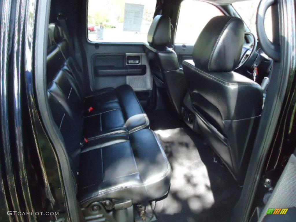 2006 F150 FX4 SuperCrew 4x4 - Black / Black photo #12