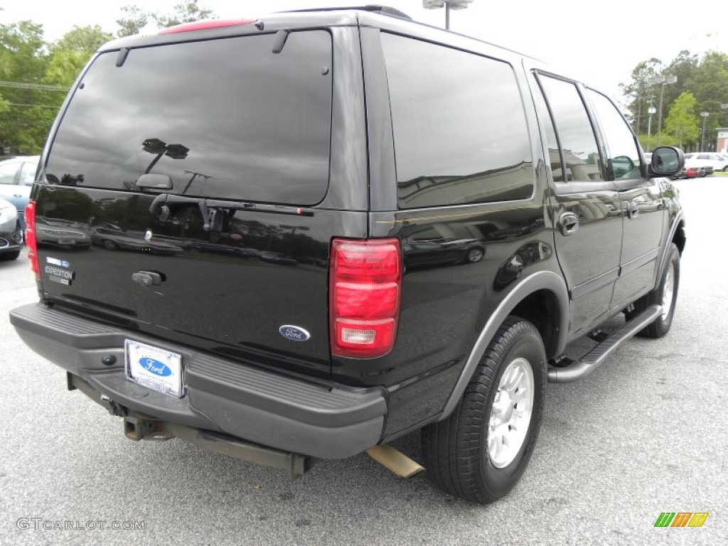 2002 Expedition XLT 4x4 - Black / Medium Graphite photo #14