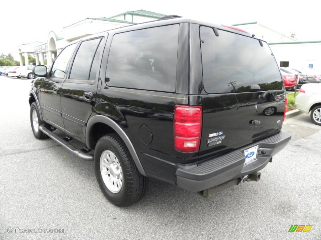 2002 Expedition XLT 4x4 - Black / Medium Graphite photo #18