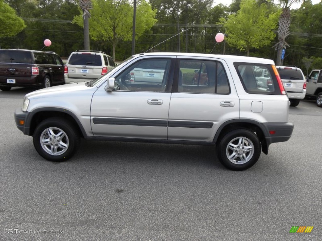 1999 CR-V EX 4WD - Sebring Silver Metallic / Charcoal photo #2