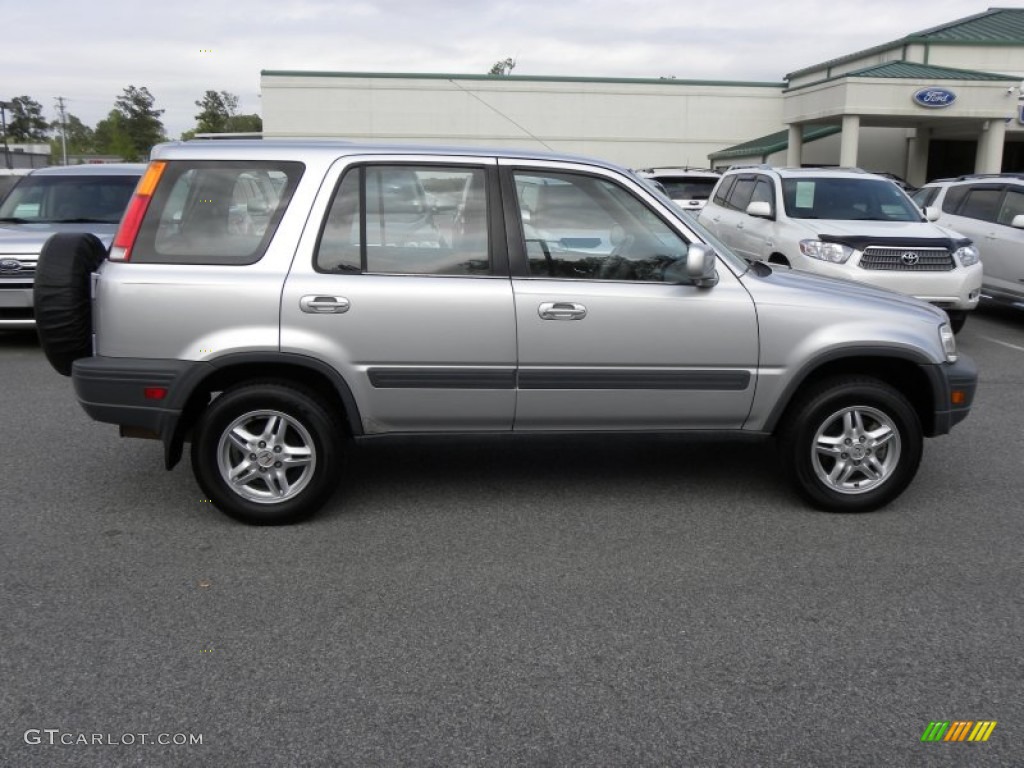 1999 CR-V EX 4WD - Sebring Silver Metallic / Charcoal photo #8