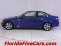 2002 Topaz Blue Metallic BMW 3 Series 325i Coupe  photo #3