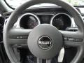 Dark Charcoal 2009 Ford Mustang Bullitt Coupe Steering Wheel