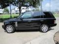 Java Black Pearlescent 2008 Land Rover Range Rover V8 HSE Exterior