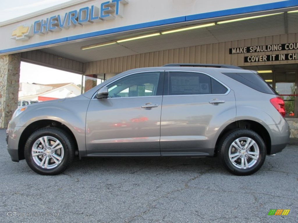 2012 Equinox LT - Graystone Metallic / Light Titanium/Jet Black photo #4