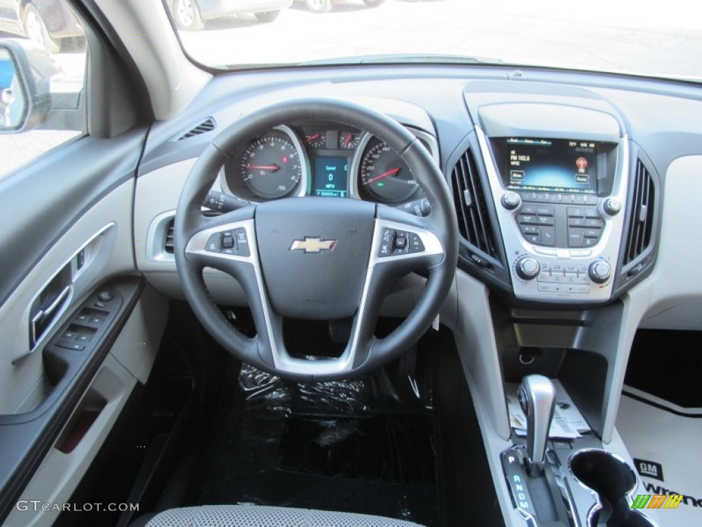 2012 Equinox LT - Graystone Metallic / Light Titanium/Jet Black photo #14