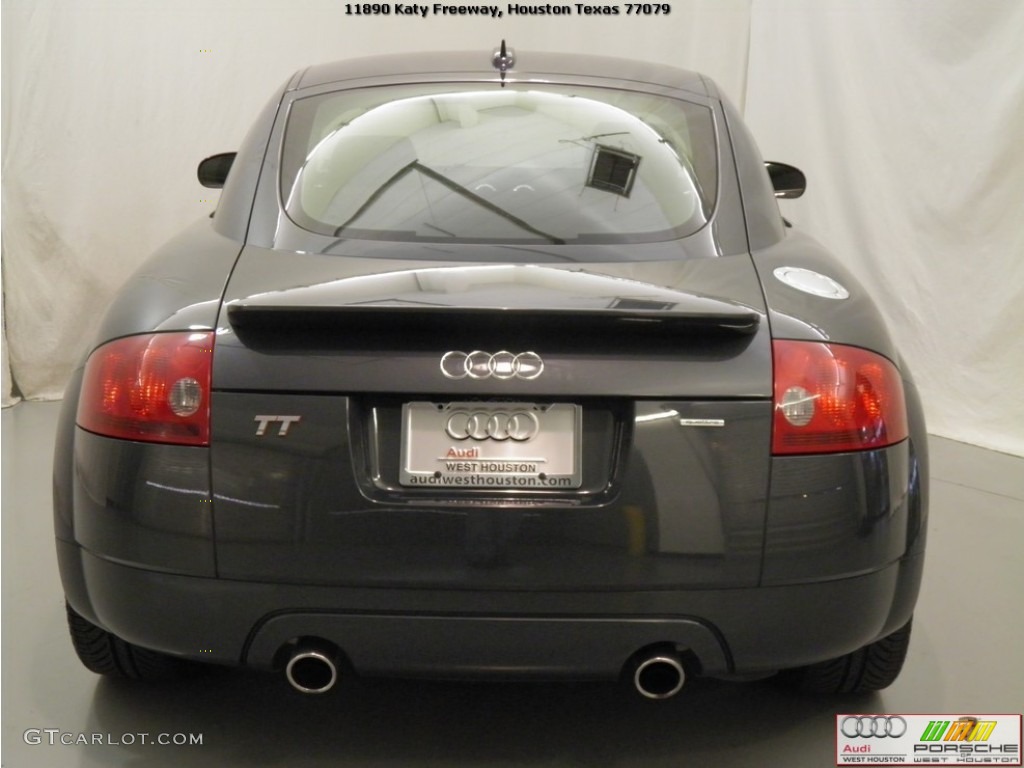 2006 TT 1.8T quattro Roadster - Dolomite Grey Pearl Effect / Amber Red photo #16