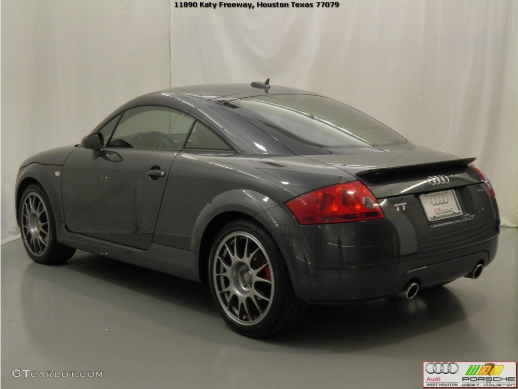2006 TT 1.8T quattro Roadster - Dolomite Grey Pearl Effect / Amber Red photo #17