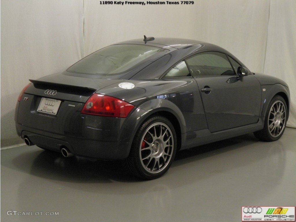 2006 TT 1.8T quattro Roadster - Dolomite Grey Pearl Effect / Amber Red photo #18