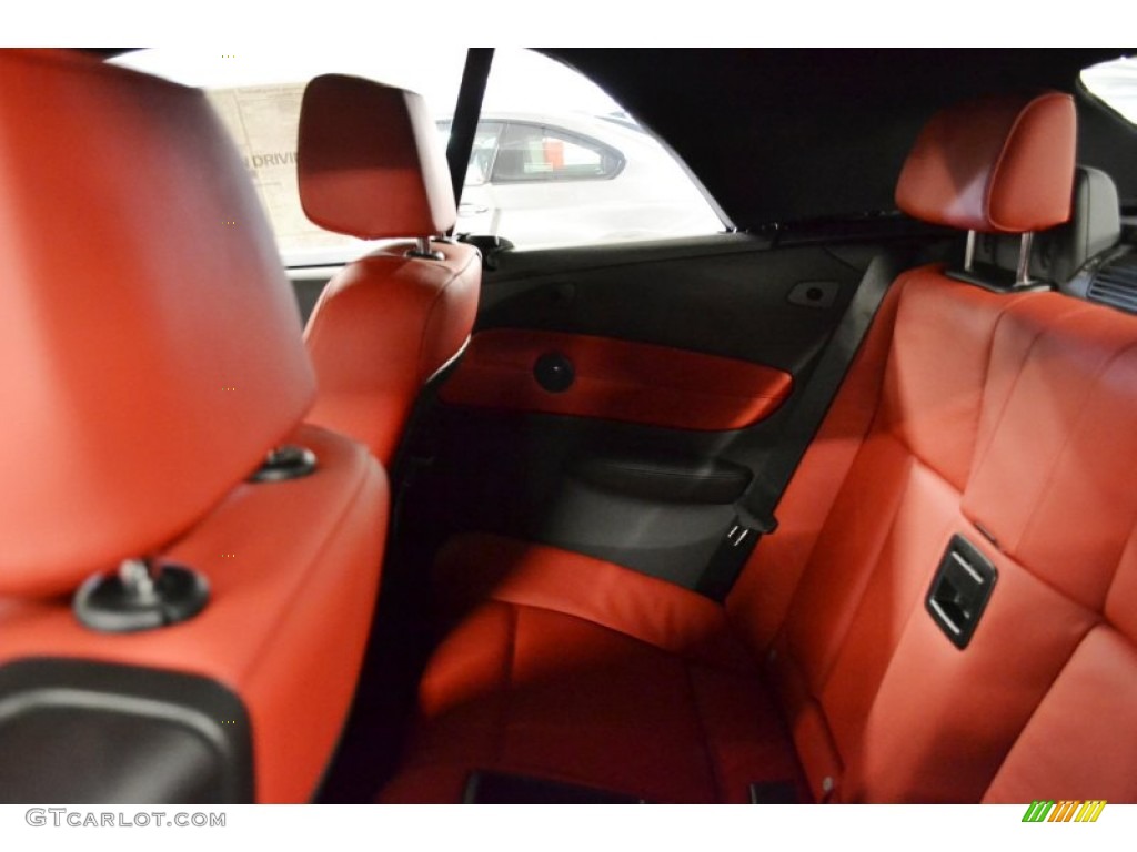 2012 1 Series 135i Convertible - Jet Black / Coral Red photo #8