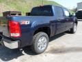 2012 Midnight Blue Metallic GMC Sierra 1500 SLE Crew Cab 4x4  photo #9
