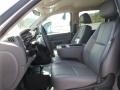 Dark Titanium 2012 Chevrolet Silverado 3500HD WT Crew Cab 4x4 Dually Chassis Interior Color